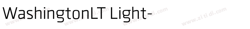 WashingtonLT Light字体转换